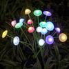 Solar LED Jellyfish Sway Lights Garden Decor Waterproof Outdoor Solar Pathway Light For Patio Balcony Yard Flowerbed