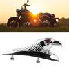 J-ouuo Ornamento Universale per parafango anteriore di motocicletta Statua Testa d'Aquila Cromato