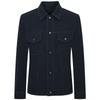 Men's Wool Blend Single-Breasted Lapel Jacket