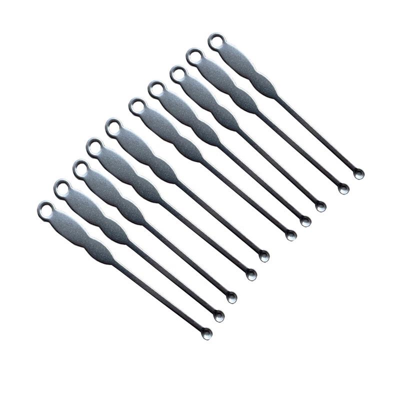 Vintage Stainless Steel Earwax Remover Spoon Set