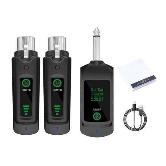 Wireless Lavalier Microphone Strong Anti-Interference Stable Audio Transmission Plug-Play Mini Microphone for Video Recording