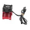 Aluminum Alloy RC Motor Cooling Fan Heatsink 8.4V Brushless Motor Fan Heatsink  Off-Road Racing