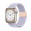Magnetic Buckle Nylon Watch Strap for Apple Watch Series 5-10 Smartwatches