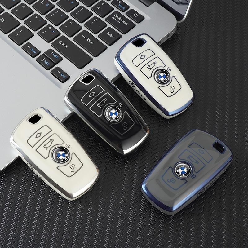 TPU Autoschlüsselhülle Hülle All-Inclusive Schale Für BMW 530i F30 F31 F25 F01 550i 320i 1 2 3 4 5 Serie 118i 225i M240i F20 F21