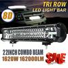 648W Light Bar LED Work Light Spot Flood Combo Led Bar for Car Truck Boat 64800LM 22"/56cm