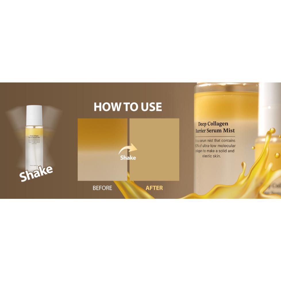SUNGBOON EDITOR Deep Collagen Barrier Serum Mist, 95mL / 115mL