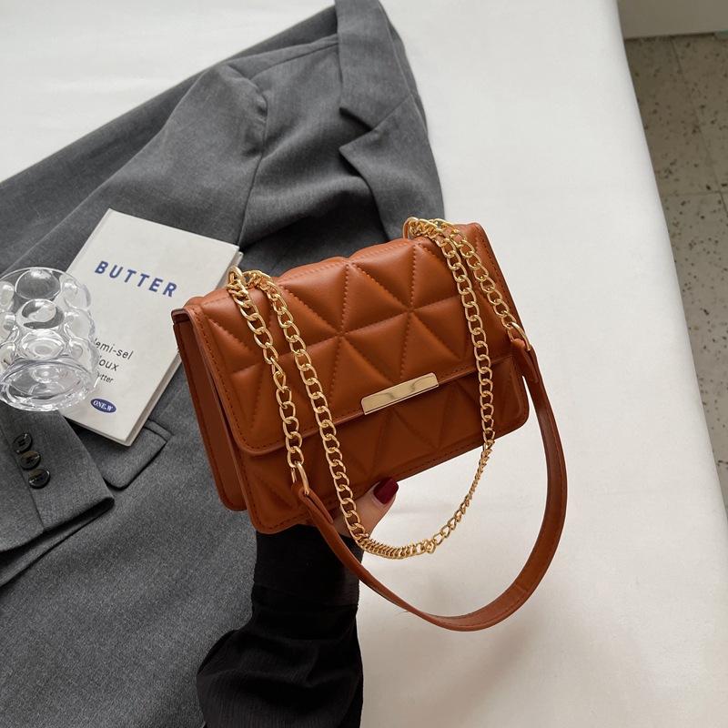 Fashion simple handbag 2025 autumn new casual foreign shoulder bag simple fashion small messenger bag tide