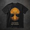Stay Rooted Keep Growing Shirt, Tree of Life Tee, Motivational Graphic Shirt, Spiritual Nature T-Shirt, Minimalist Unisex Tee