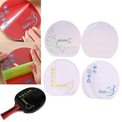 Transparent Table Tennis Paddle Maintenance Cover Sticky Ping Pong Bat Rubber Protection Film