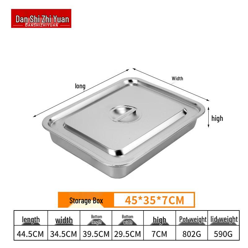

Stainless Steel Food Storage Container with Lid