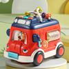 Educational Toy Kids School Bus Electric Moving Toy For Toddlers And Baby Learning