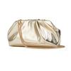 Folded Cloud Bag Women'S New Trendy Fashion Silver Portable Small Square Bag Versatile Ins Chain Messenger Bag