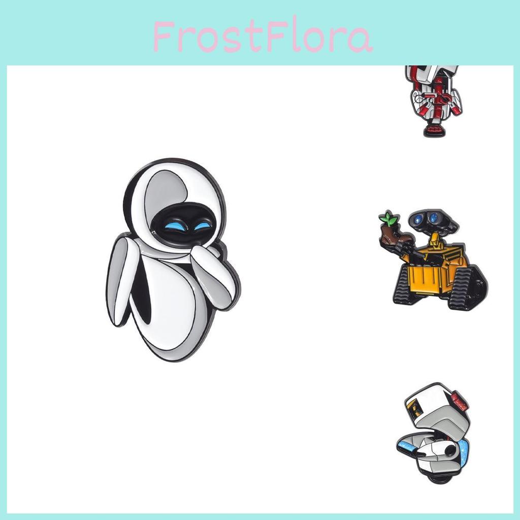 Unique Cartoon Camera Robot Metal Brooch Pin For Collectors Stylish Accessories