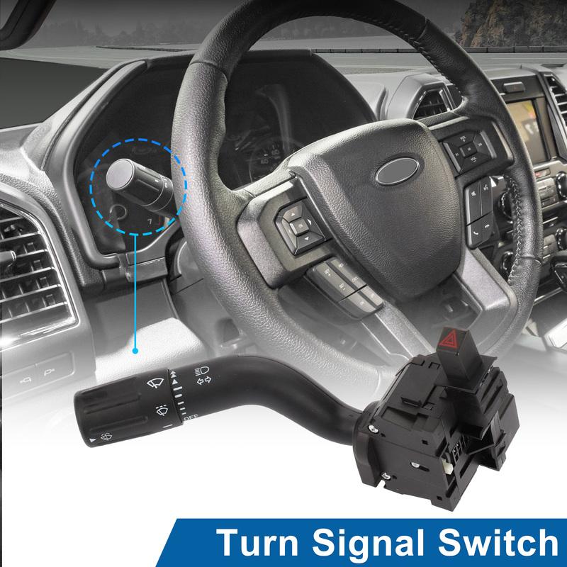 X Autohaux Steering Column Turn Signal Switch Lever No.8S4Z13K359AA for Ford Focus 08-11
