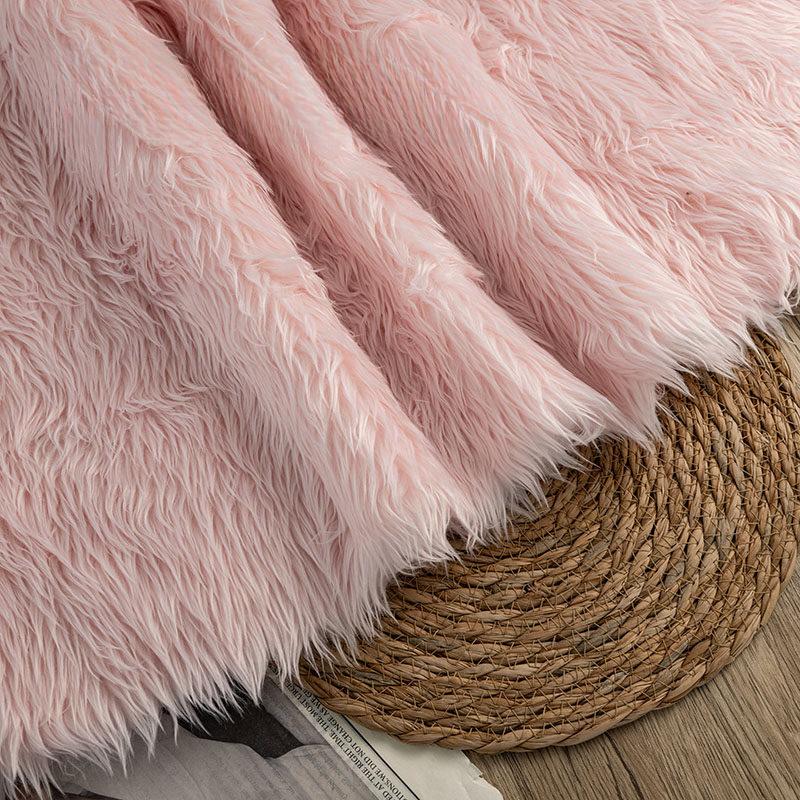 50x50cm Artificial Soft Plush Fabric Long Faux Fur Fabric For Sewing Clothes Background Cloth Cosplay Fabric Doll Toy DIY Crafts