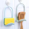 Foldable Sink Rack Kitchen Sponge Draining Rack Dishwashing Brush Sponge Storage Rack Kitchen Accessories Home Organizer