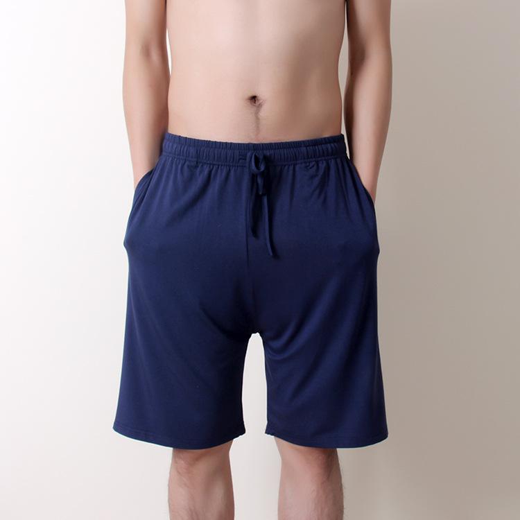 New Summer Large Size Men's Shorts Cotton Modal Casual Home Pants Thin Section Large Size Loose Shorts Pajamas Men Pajama Pants