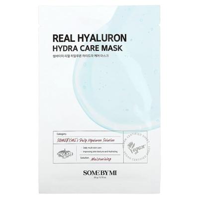 Real Hyaluronic Acid Hydra Care Beauty Mask, 1 Sheet, 20G(0.70Oz)