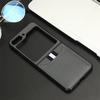 Leather Phone Case for Samsung Galaxy Z Flip 7 FE 6 5 4 3 Flip6 Flip5 Flip4 Flip3 with Card Holde Fall Protection Sleeve Cover