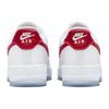 Nike Air Force 1 Low Satin - White Gym Red Women Sneakers DX6541-100