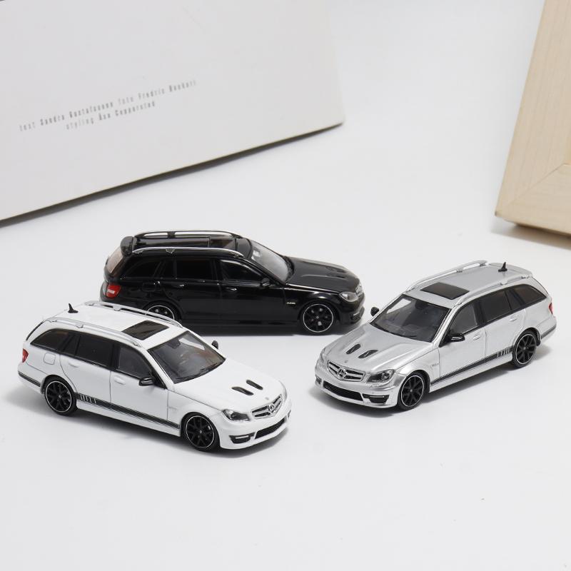 1/64 BENZ C63 Edition 507 Wagon Alloy Scale Car Model Diecast Metal Miniature Car Static Collection Toy Car Vehicles Birthday Gif