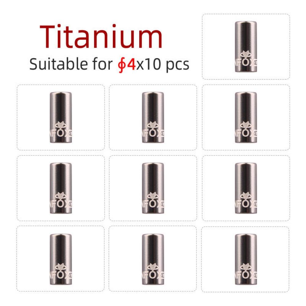 10PCS 4mm/5mm Wire Tube Cap Aluminum Alloy Folding Road Bike Parts Mountain Bike Shift Brake Cap 4mm Grey
