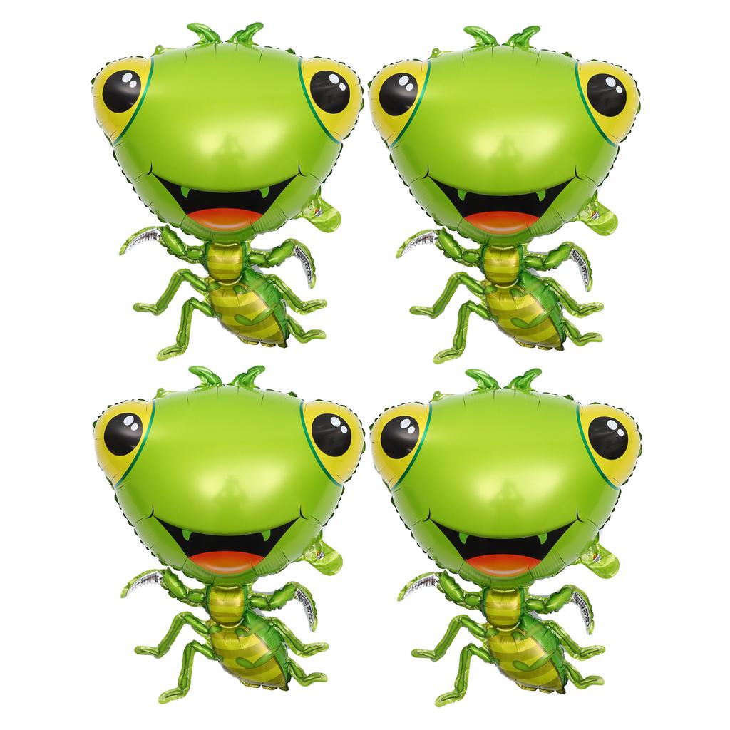 4 Pcs Animal Balloon Toys Child Birthday Balloons Car Party Decor Aluminum Foil Animals Creative