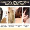 Keratin Leave-In Conditioner with Biotin & Collagen - Repairs Damaged Hair for Deep Moisture, Softness & Shine, Hair Treatment Less