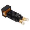 Metall Hotend Extruderkopf 0,4 mm Messingdüse Stabil Schnellschalter 2 in 1 Ausgang Hotend Kit für Ender 3D-Drucker Ersatz