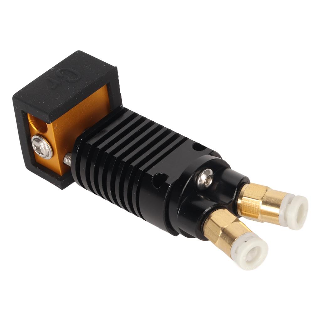 Metall Hotend Extruderkopf 0,4 mm Messingdüse Stabil Schnellschalter 2 in 1 Ausgang Hotend Kit für Ender 3D-Drucker Ersatz