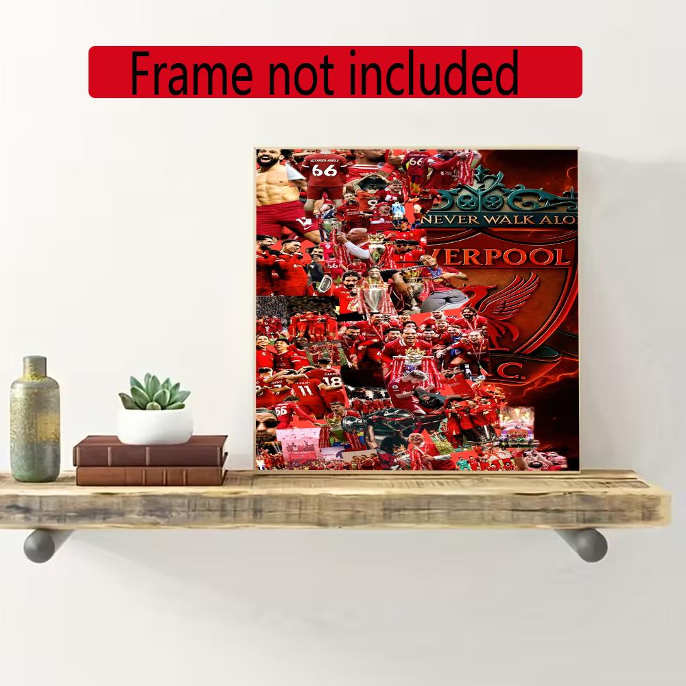 Liverpool Diamond Painting Round Diamond Mosaic Rhinestones Diamond Embroidery Craft Kit Wall Decor Without Frame