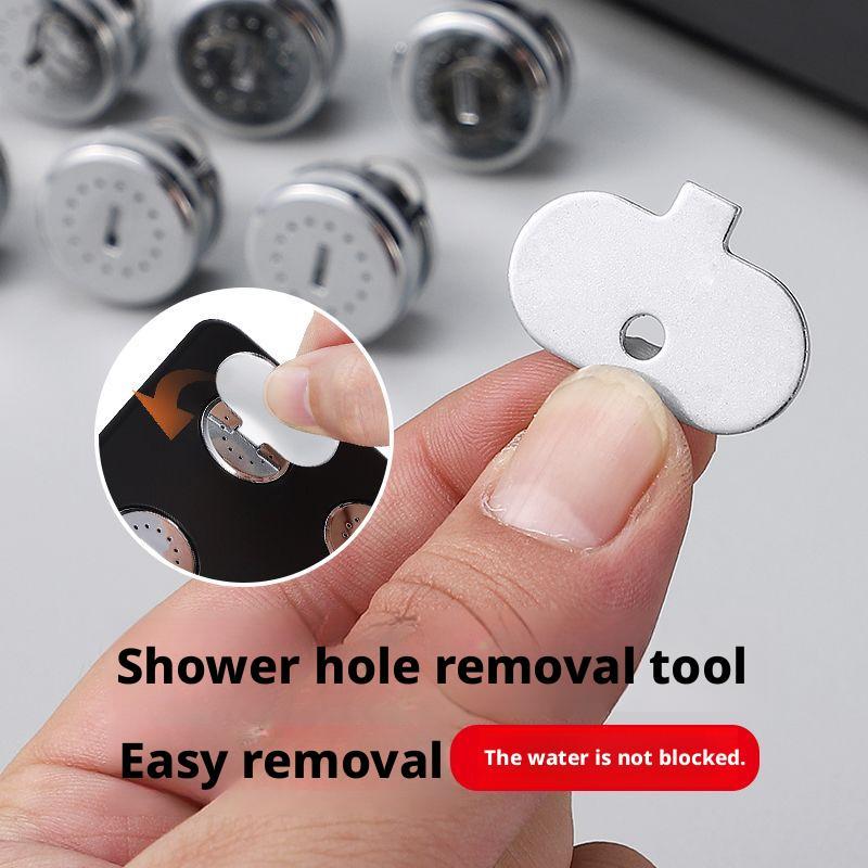 High Pressure Bathroom Nozzle Small Waist Top Spray Shower Descaling Connecting Rod Shower Top Spray Universal Shower Shower