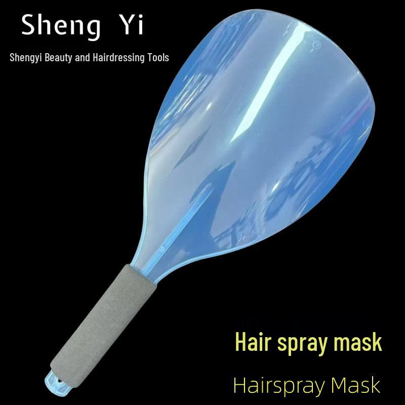 Hairdressing Transparent Face Shield - Dust & Debris Protection for Barbers