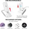 LED Mini USB Rechargeable Foldable Book Light - Portable, Eye-Protection Clip Lamp for Reading