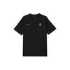 Chelsea FC FW24 Travel Third Football Pullover Crew Neck Short Sleeve T-Shirt Men Tops Black HM1116-011