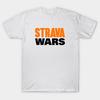 Men Black Print T-shirt Strava Wars No-Cut Transfer Paper Print Cotton Tshirt