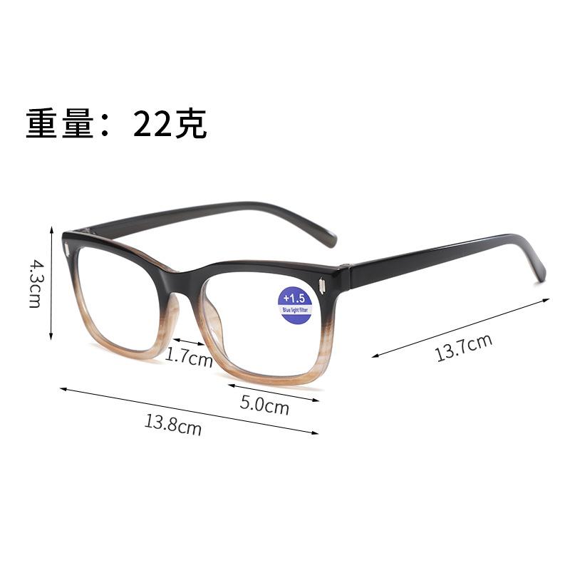 Spring Leg Reading Glasses, Simple Anti-Blue Reading Glasses, Reading Glasses, The Same For Men And Women