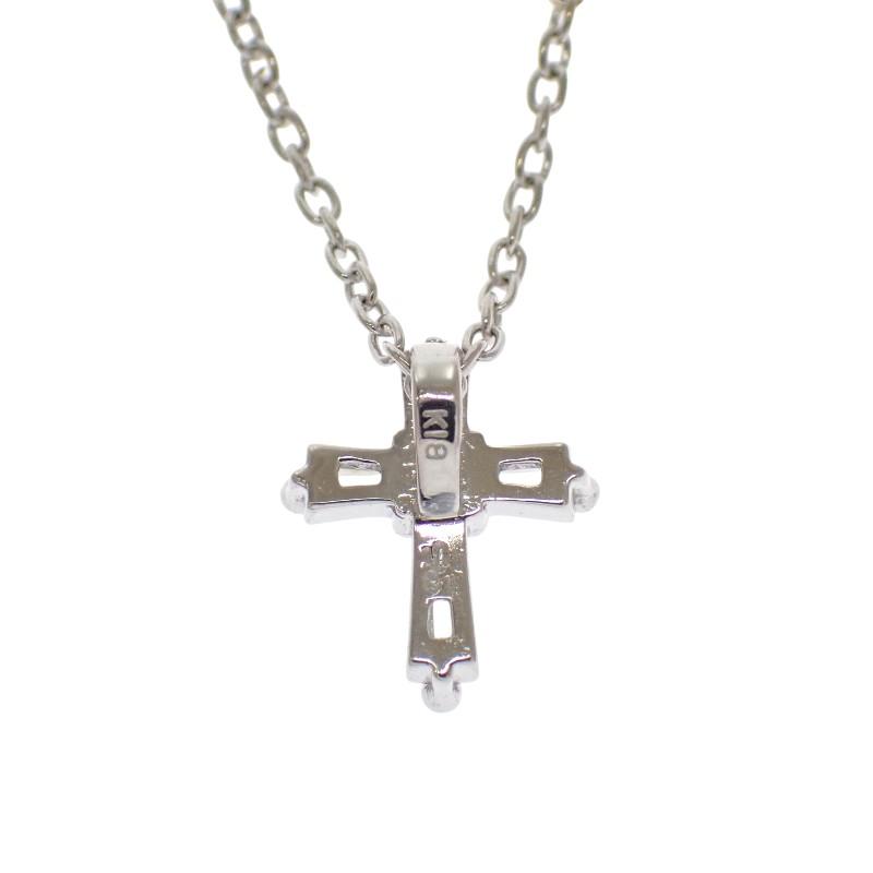 STAR JEWELRY Necklace K18 White Gold/diamond Women