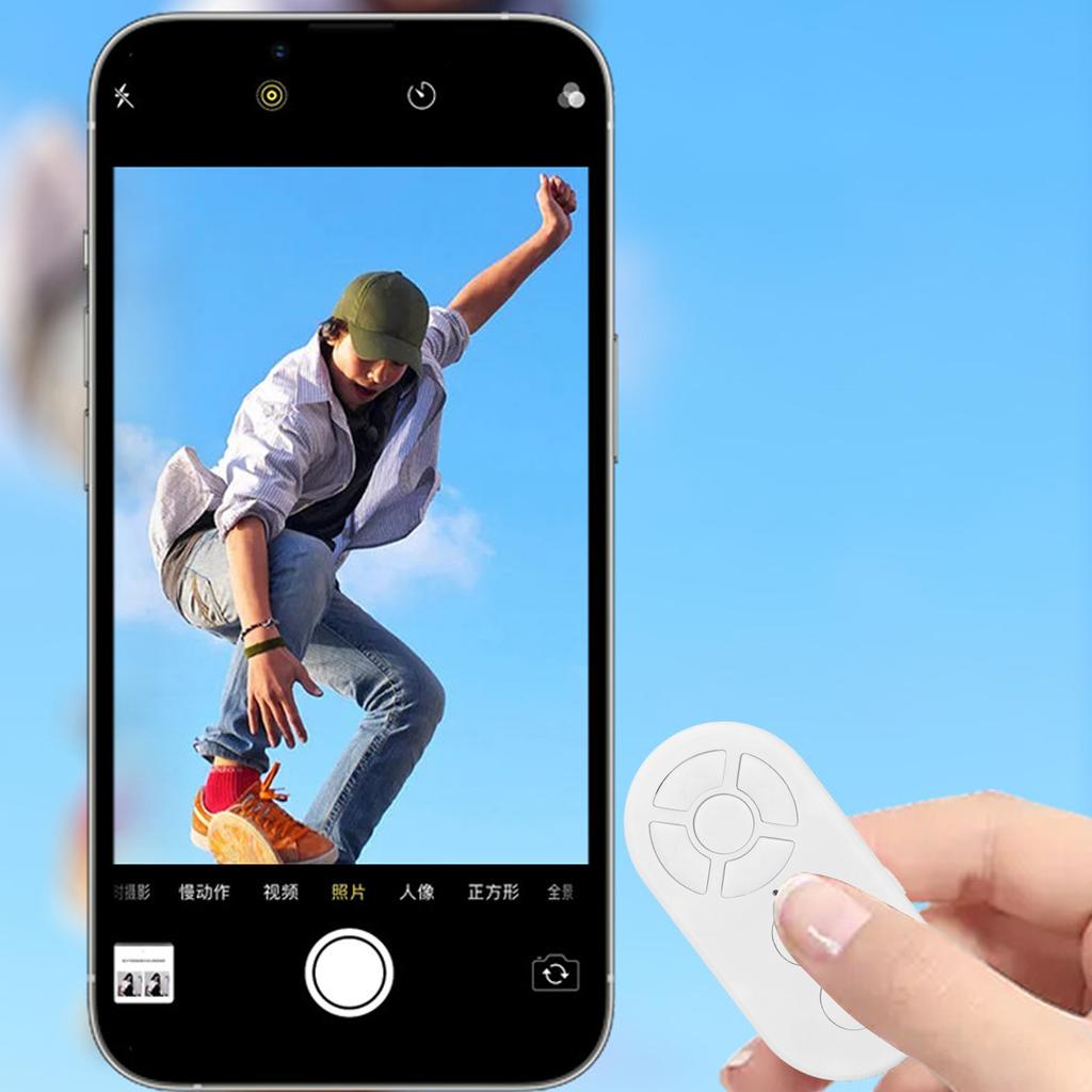 Remote Control Selfie Button Type C Re able   10m Celsius 32.8ft Selfie Button Clicker for Electronic Book Video Recording