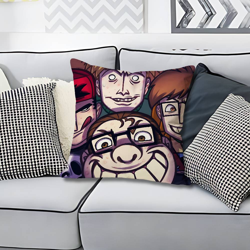 The EEltingville CClub Anime Celebrity Merchandise AllMatch Printed Pillow Case Sofa Car Office Room Decoration Protector