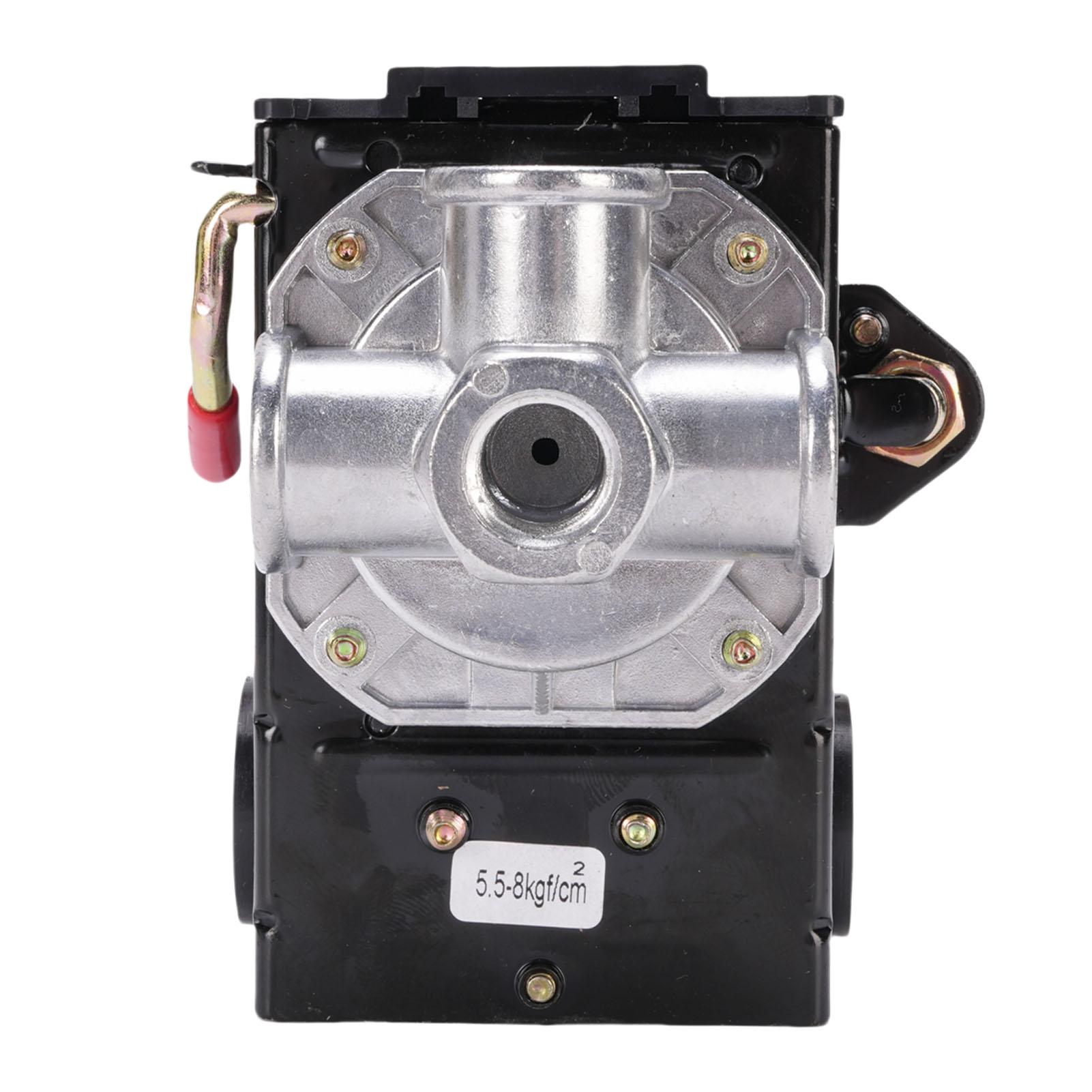 

Реле тиску повітряного компресора 95 до 125 PSI 14 NPT ABS Нержавіюча сталь Автоматичне керування 4 порти