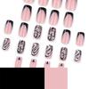 Press On Nail,Fake Nail Stick Glues On Nail False Nail Acrylic Nail Artificial False Nail for DIY Nail Art Designs