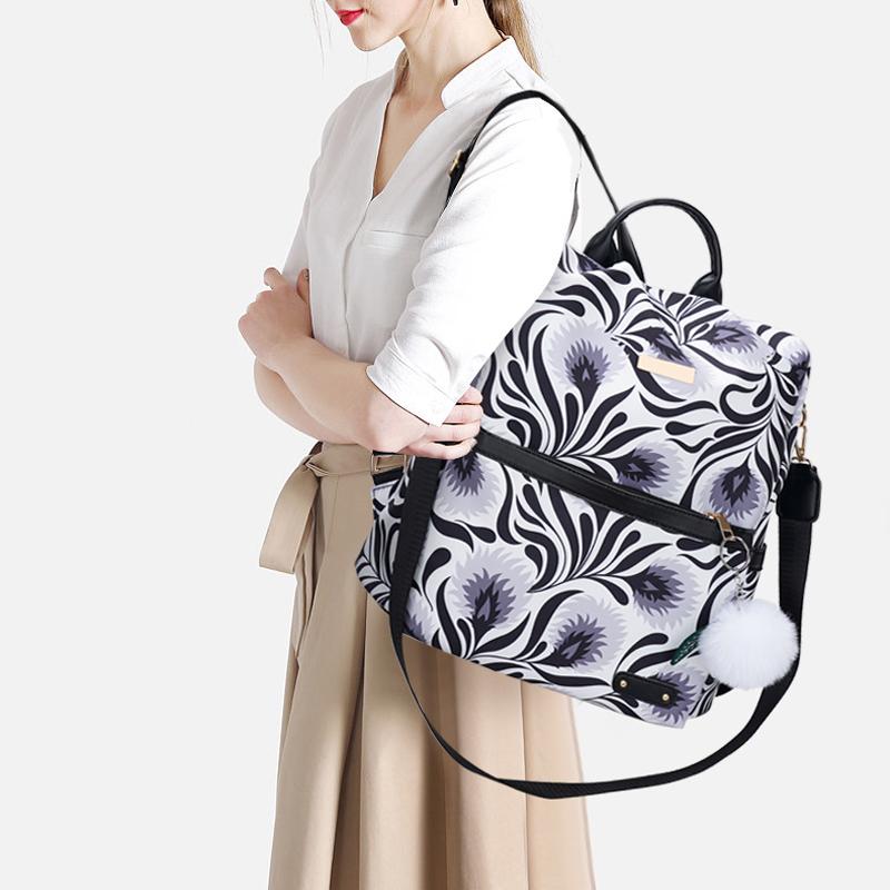 Rucsac de imprimare Rucsac mic pentru femei de capacitate mare Rucsac cu mai multe straturi