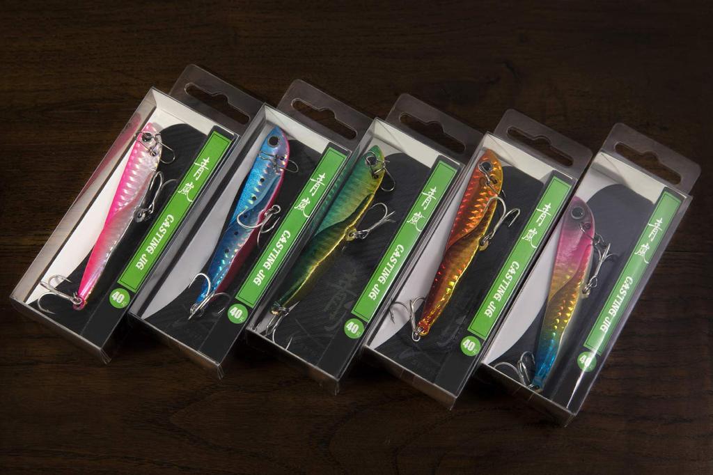 Seiran Lure Metal Jig Set for Sea and Bluefish Fishing Metal Vibe Lure for Surf and Fishing Flounder, Bass, (20g, 30g, 40g) -