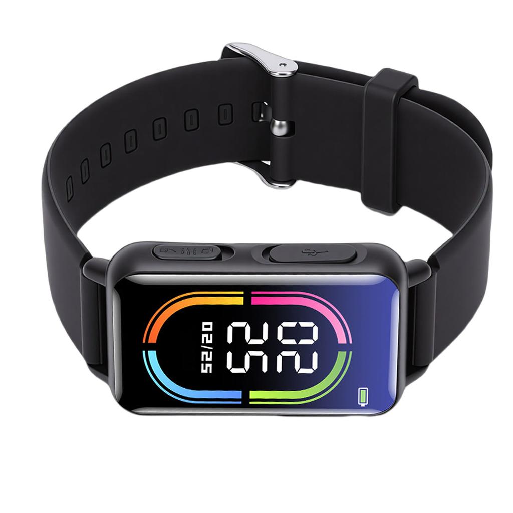 AI Voice Recorder Watch Bluetooth APP Control Sound Recording Watch with Real Time Translation Smart Transcription