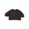 Korean Style Unisex Baby Sweatshirt - Thick Pure Cotton, Trendy Round Neck for Spring & Autumn