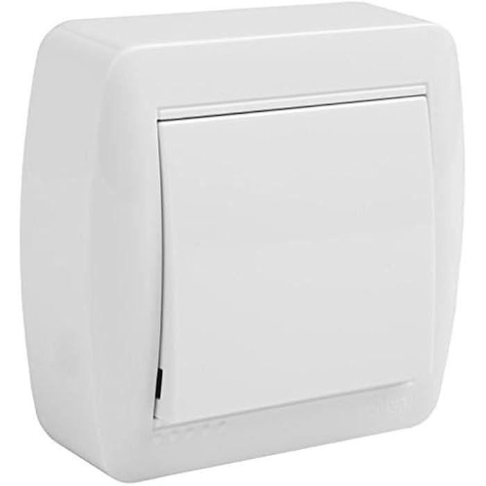 Commutateur de Croisement - SOLERA - mur09u - 250 V - Blanc - Filaire - Utilitaire