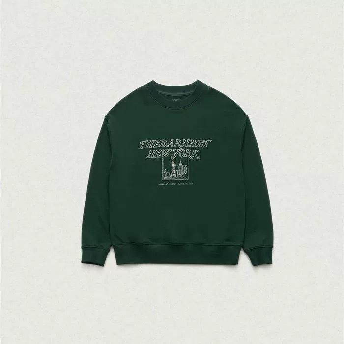 Korean Fashion: Dongdaemun Retro Ins Style Loose Casual Sweatshirt for Women - Autumn/Winter Collection