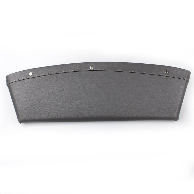 1Pcs Car Crevice Box Car Seat Slot Box Organizer PU Leather Car Seat Crevice Gap Storage Bag Phone & Key Holder Car Accessories
