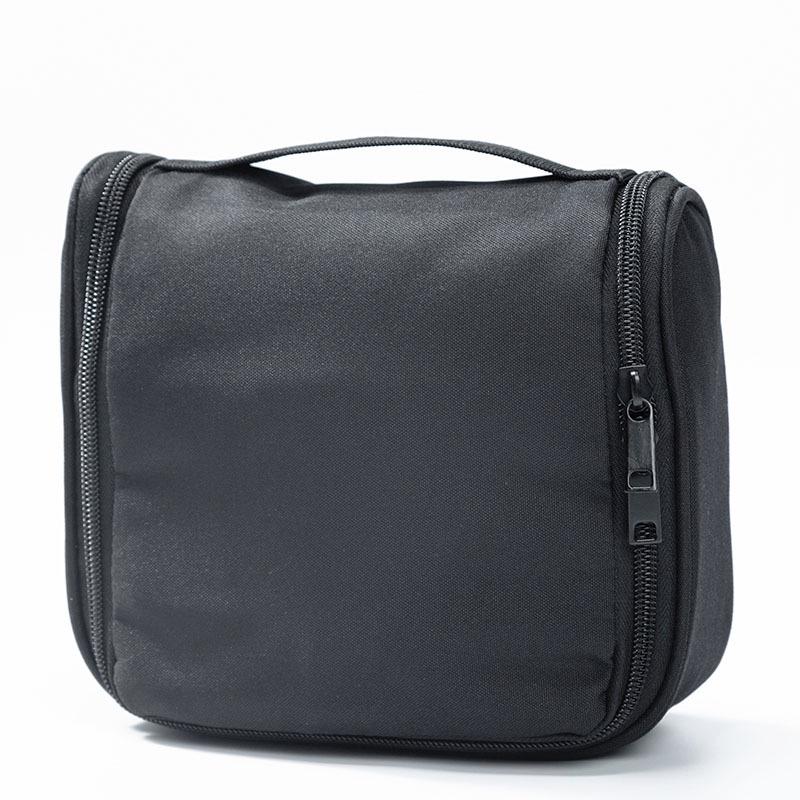 MUJI Style Rectangular Cosmetic Bag - Quality Portable Clutch & Coin Purse, Toiletry Storage with Buckle